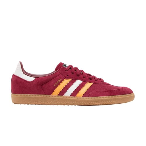 adidas Samba OG 'Collegiate Burgundy Yellow' IG1825 Solesense