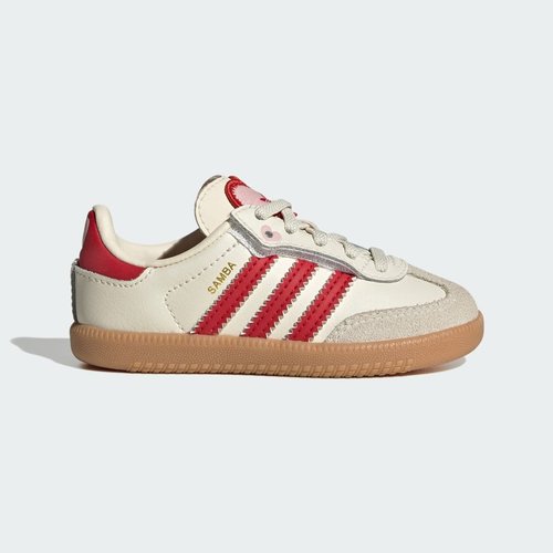 adidas Samba OG I - Cream White/Better Scarlet/Gum - KI6682