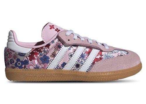 Liberty London x adidas Samba OG - Clear Pink/Cloud White/Gum - JQ2007