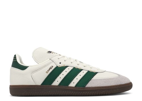 adidas Samba OG | Cream | Size 10 - Ivory/Collegiate Green/Gold Met - IF1811