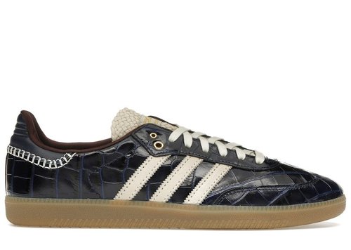 Wales Bonner x adidas Samba OG - Collegiate Navy Blue/Wonder White/Night Red - JH9825