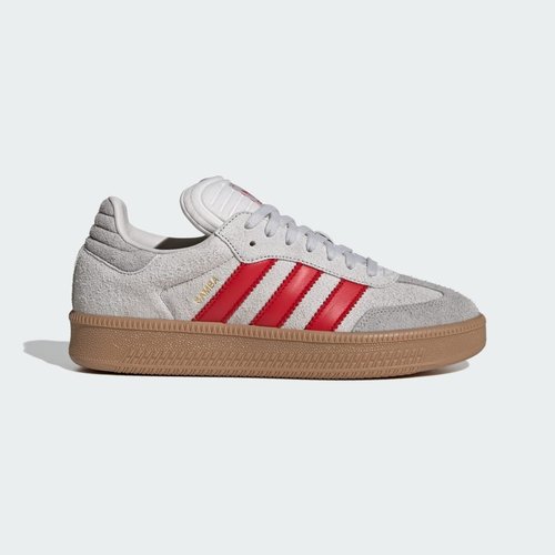 adidas Samba XLG - Grey One/Better Scarlet/Gum - JS3826