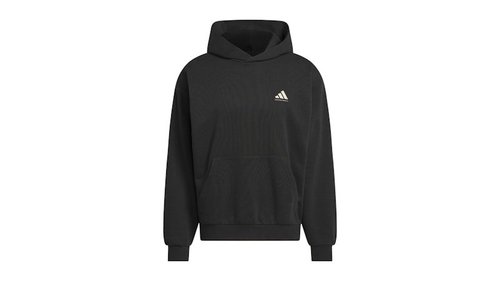 adidas Select Foundation Fleece Hoodie - Black Beige - JC5742