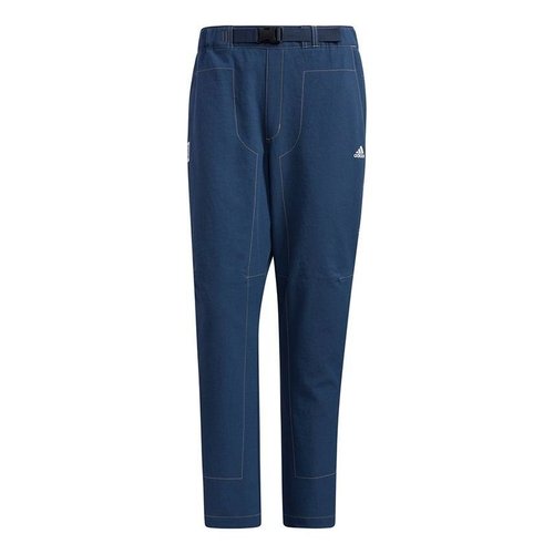 adidas Series WJ PNT Denim Training Sports Long Pants Blue - Navy - GP0895