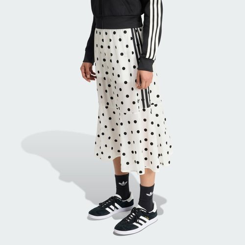 adidas Sheer Polka Dots Skirt - Off White - KV1176