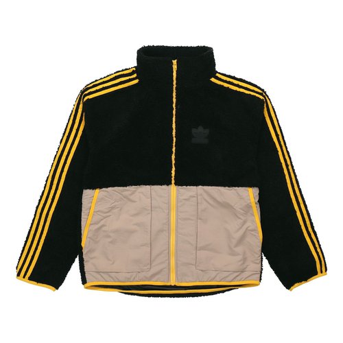 adidas Sherpa Jacket Casual lamb's wool - Black - GT7295