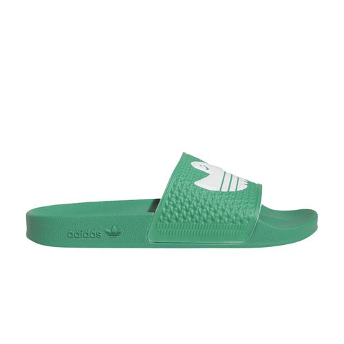 adidas Shmoofoil Slide | Size 7 - Semi Court Green/Semi Court Green/Cloud White - HQ2033