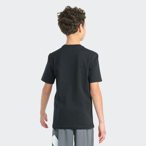adidas Short Sleeve Flame Football GraphicTee - Black - JK8586