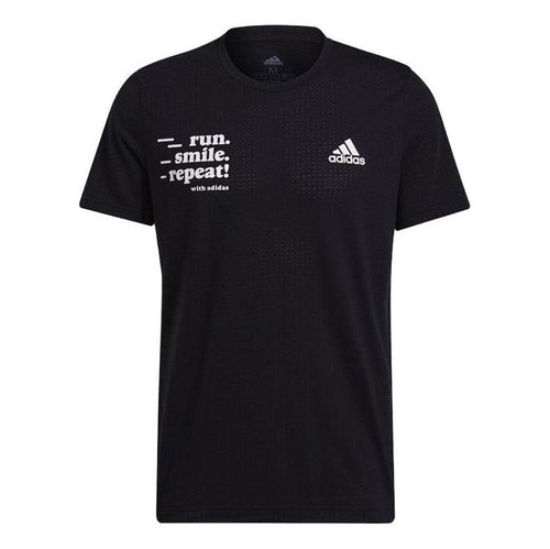 adidas Signature T-shirt - Black/White - GU0285