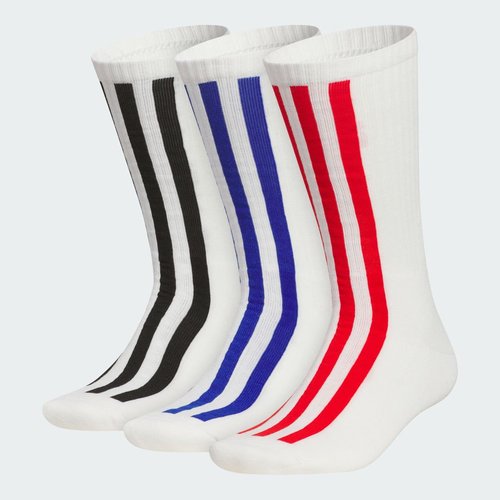 adidas Skateboarding Frontside Socks 3-Pack - Core White/Black/Core White/Royal Blue - KD1591