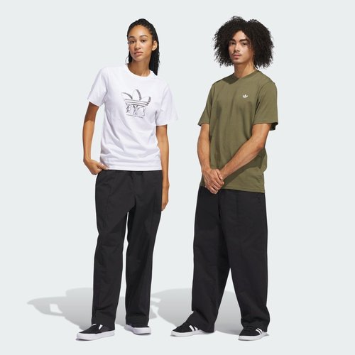 adidas Skateboarding Pintuck Pants Gender Neutral - Black - JC7593
