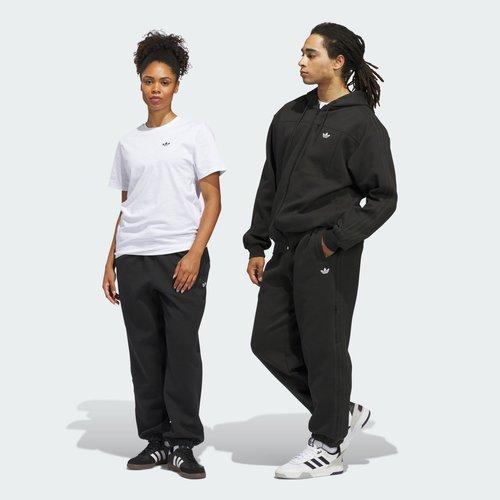 adidas Skateboarding Technical Fleece Pant - Black/White - JX5439