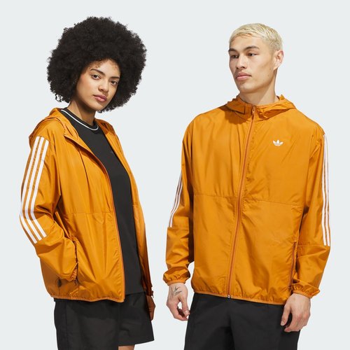 adidas Skateboarding Windbreaker - Rustic Orange/White - JX0269