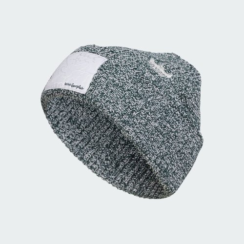 adidas Skateboarding x Mark Gonzales Work Beanie - Aurora Ivy/Core White - KC9238