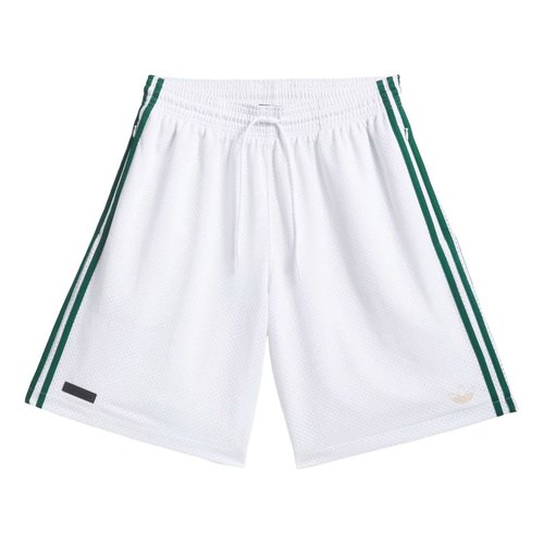 adidas SKATEBOARDING x Tyshawn SHORTS - White/Matte Gold/Collegiate Green - KE7018