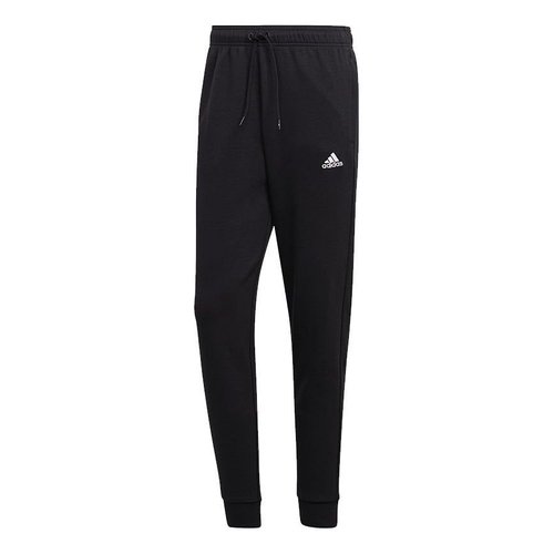 adidas SL Dk Pt Logo Embroidered Bundle Feet Sports Pants/Trousers/Joggers Black - HB5083