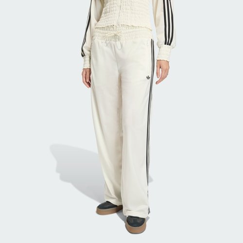 adidas Smocked Firebird Trackpants - Off White - KE3434