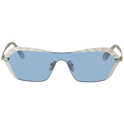 adidas Smoke Mirror Shield Ladies Sunglasses OR0015 24C 0 - White - OR0015