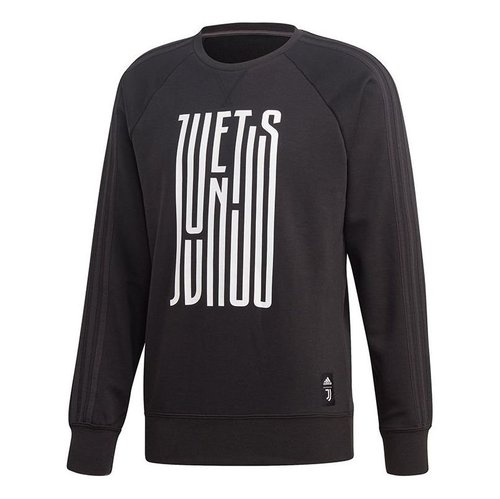 adidas Soccer/Football Sports Round Neck Pullover - Black - FR4218