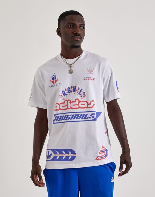 adidas Sponsors Tee - White - JD0663