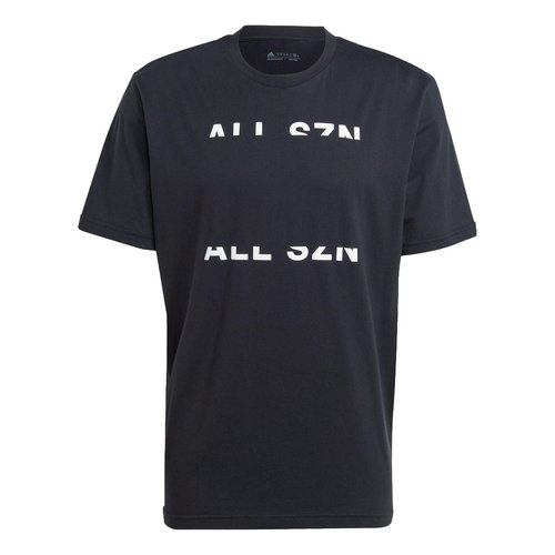 adidas Sportswear ALL SZN Short Sleeve T-shirt - Black/White - IL8487