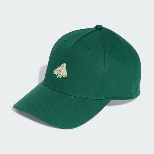 adidas Sportswear Pizza Graphic Cap - Collegiate Green/Multicolor - KA5348