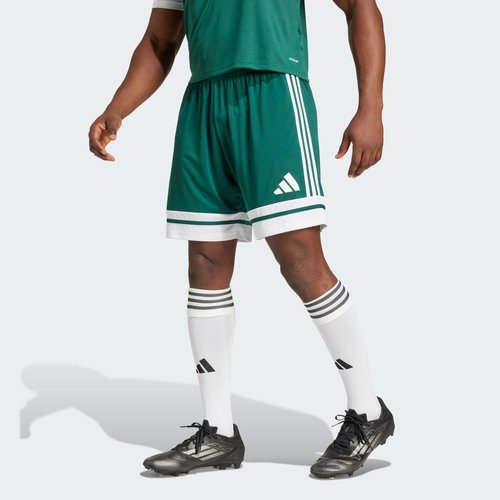 adidas Squadra 25 Shorts - Team Dark Green/White - JH3411