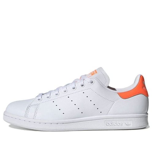 stan smith white orange