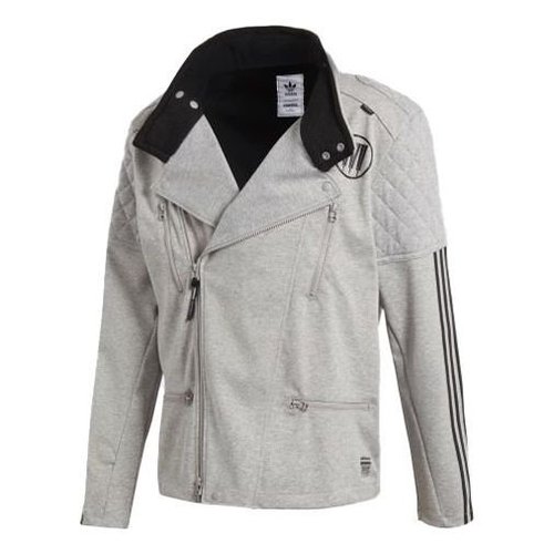 adidas Neighborhood Riders Track Jacket - Grey/Black - CD7736