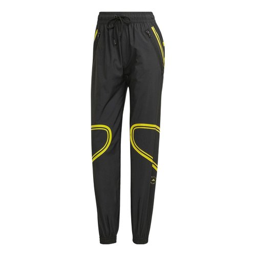 adidas Stella McCartney TruePace Woven Pants - Black/Green - HG2008