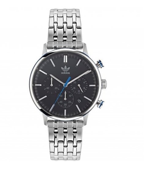 adidas Style Code One Chrono Chronograph Dial Watch AOSY22018 - Black/Silver Tone - AOSY22018DIAMETER-DIMENSION
