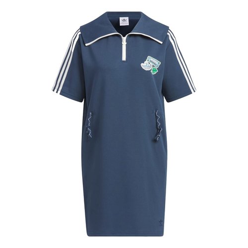 adidas Summer Holiday Graphic Play Knit Dress Asia Sizing - Crew Navy - IW6305