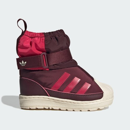 adidas Superstar 360 Boot I - Maroon/Wonder White/Ruby Red - JR5805