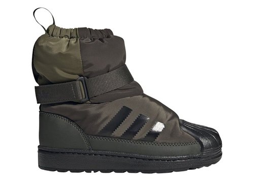 adidas Superstar 360 Winterized Boot K - Shadow Olive/Core Black/Focus Olive - JQ7950