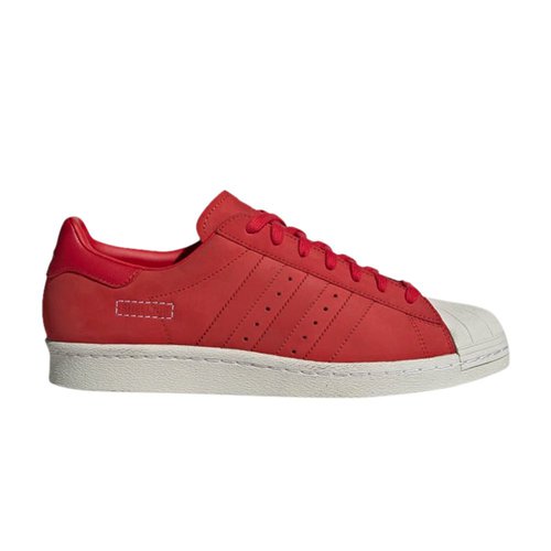 adidas superstar 80s red