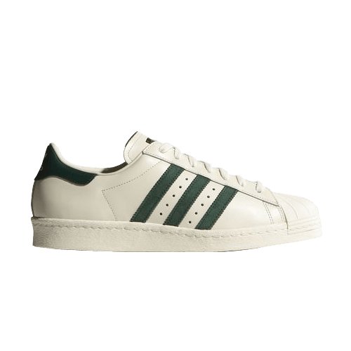 adidas gazelle silver green womens Adidas Superstar 82 Sneakers White/Dark Green Classic Cream Shell Toe   