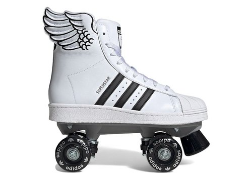 adidas Jeremy Scott x Superstar 82 Skate - Cloud White/Core Black/Cloud White - JR8376