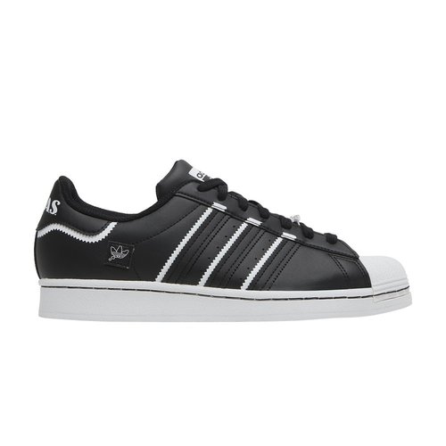 Adidas Superstar GX5257 Black White Shell Toe Sneakers Men\'s 8.5 Classic 3 Strip Adidas Superstar Mens White Black Stripes Classic Shell Toe  main image 4