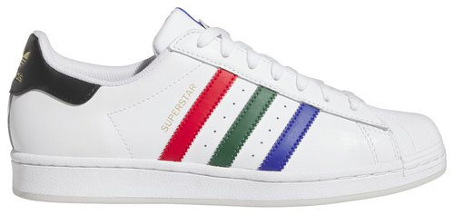 adidas superstar red blue