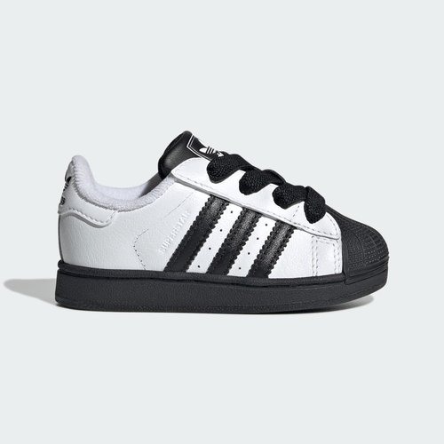 adidas Superstar 2 CF EL I - Cloud White/Core Black/Cloud White - JI0212