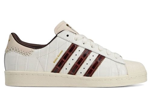 Wales Bonner x adidas Superstar - Wonder White/Fox Brown - KH8797