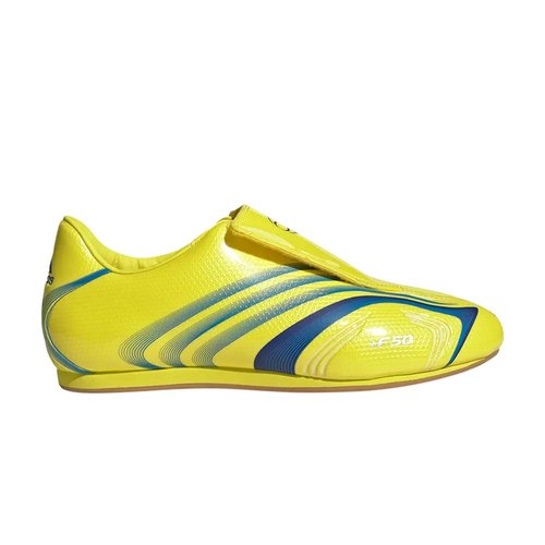 adidas Taekwondo F50 - Bright Yellow/Bright Blue/Royal Blue - JR6026