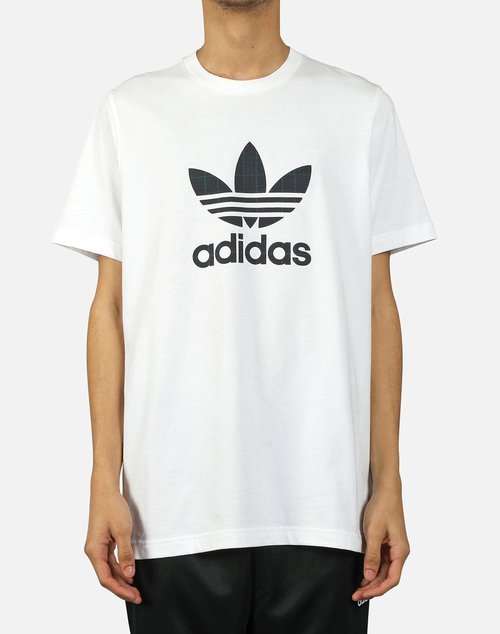 adidas TARTAN INFILL TEE - White - ED7033