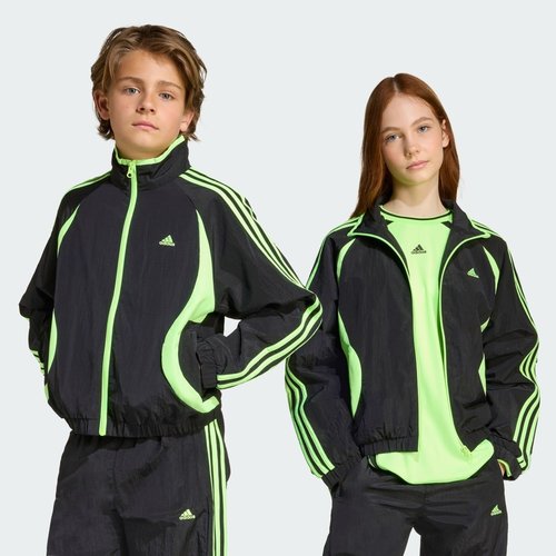 adidas Teamgeist Track Top - Black/Signal Green - JY6323