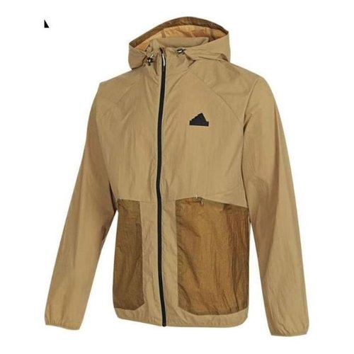 adidas Tech Lightweight Woven Jacket Asia Sizing - Brown - JI8659