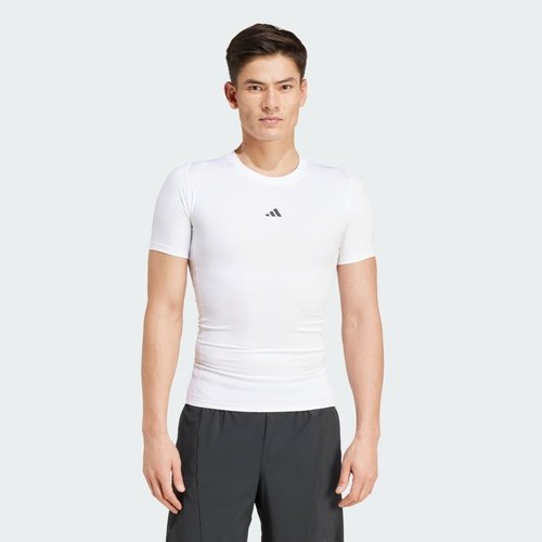 adidas Techfit Compression Training Tee - White - JE6699