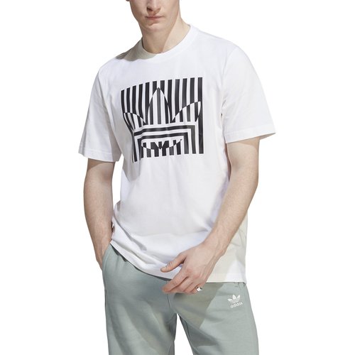 adidas Techno GFX T-Shirt - White/Black - IB8708