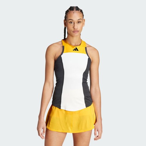 adidas Tennis HEAT.RDY Pro Y-Tank Top - White/Spark/Black - IN6494