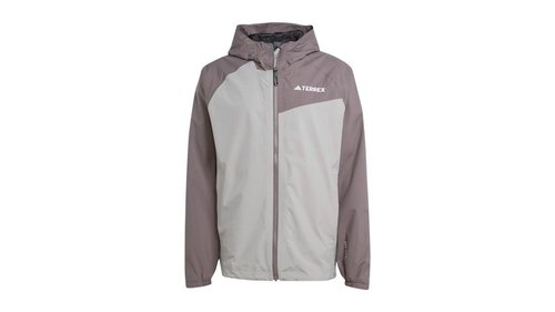 adidas Terrex 2L Rain.Rdy Jacket - Charcoal Solid Grey Charcoal Black - JN8809