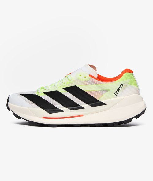 adidas Trail Terrex Agravic Trail - Cloud White/Core Black/Impact Orange - HP7011